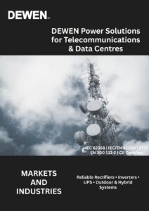 DEWEN Telecom Power Solutions – UPS, Rectifiers and Outdoor Hybrid Systems for Data Centres