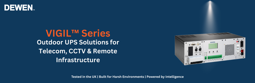 Introducing the DEWEN® VIGIL™ Outdoor UPS Series